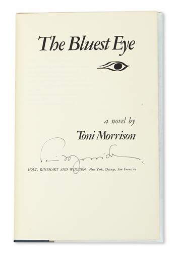 MORRISON, TONI. The Bluest Eye.